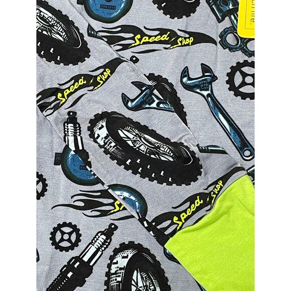 Rad Rascals Speedshop 2 Piece Jammies Set 5T - Picture 6 of 9